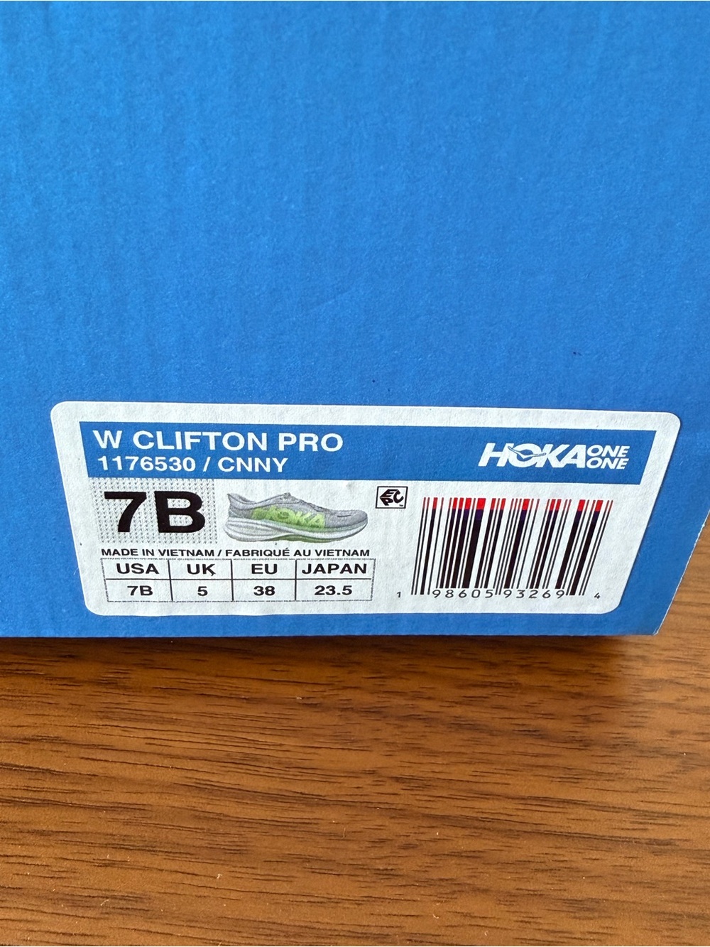 NEW Hoka Clifton Pro Women size 7B/EU 38 - Picture 4 of 10